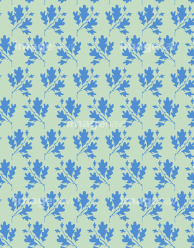 バックグラウンド 柄 模様 植物柄 洋風 パターン 青色 の画像素材 写真素材ならイメージナビ