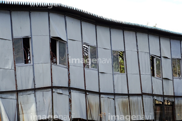 プレハブ小屋 の画像素材 エクステリア 建具の写真素材ならイメージナビ