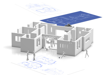 家 図面 マイホーム イラスト の画像素材 住宅 インテリアのイラスト素材ならイメージナビ