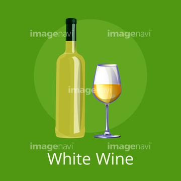 ワイン イラスト スパークリングワイン の画像素材 食べ物 飲み物 イラスト Cgのイラスト素材ならイメージナビ