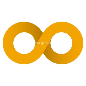 輪 メビウスの輪 の画像素材 デザインパーツ イラスト Cgの写真素材ならイメージナビ