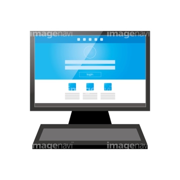 画面サイズ の画像素材 ビジネス イラスト Cgの写真素材ならイメージナビ