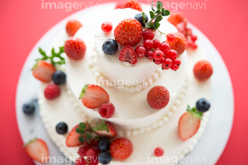 行事 祝い事 結婚 ウェディングケーキ の画像素材 写真素材ならイメージナビ