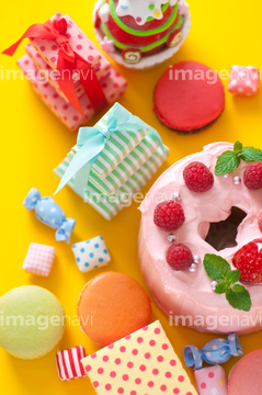 スイーツイメージ】の画像素材  菓子・デザート・食べ物の写真素材 