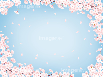 新着背景 青空 桜 イラスト 動物の島