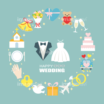 行事 祝い事 結婚 ウェディングドレス の画像素材 写真素材ならイメージナビ