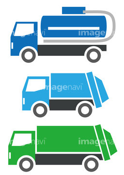 ゴミ収集車 の画像素材 エネルギー エコロジーの写真素材ならイメージナビ