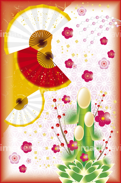 正月飾り 餅花 イラスト の画像素材 年賀 グリーティングのイラスト素材ならイメージナビ
