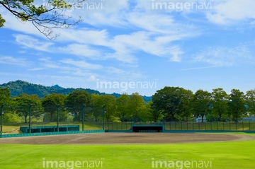 野球場 日本 秋 ロイヤリティフリー の画像素材 球技 スポーツの写真素材ならイメージナビ