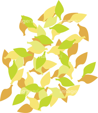 葉っぱ イラスト 木の葉 秋 の画像素材 季節 イベント イラスト Cgのイラスト素材ならイメージナビ