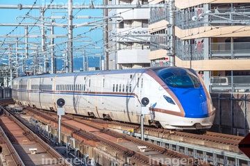 新幹線 かがやき の画像素材 鉄道 乗り物 交通の写真素材ならイメージナビ