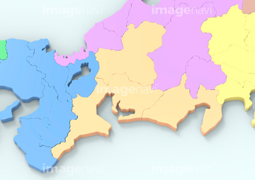 東海地方 地図 日本地図 の画像素材 日本の地図 地図 衛星写真の地図素材ならイメージナビ