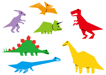 イラスト Cg 生き物 恐竜 の画像素材 イラスト素材ならイメージナビ