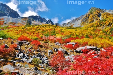 自然 風景 山 紅葉の山 の画像素材 写真素材ならイメージナビ