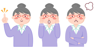 イラストコレクション 子供の表情 女の子 ジェスチャー 多種 イラストのみ の画像素材 人物 イラスト Cgのイラスト素材ならイメージナビ
