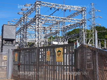 変電所 の画像素材 鉄道 乗り物 交通の写真素材ならイメージナビ