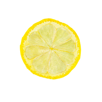 レモンの輪切り の画像素材 水 バックグラウンドの写真素材ならイメージナビ