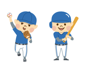 ヘッドスライディング の画像素材 ライフスタイル イラスト Cgの写真素材ならイメージナビ