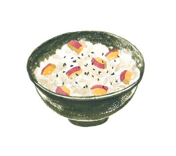 季節のイラスト 秋の食べ物 日本料理 手書き イラスト の画像素材 食べ物 飲み物 イラスト Cgのイラスト素材ならイメージナビ