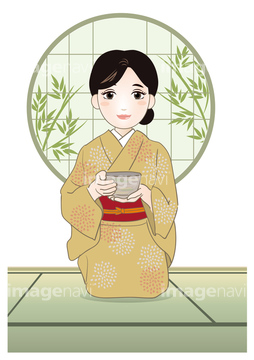 茶道 お茶 イラスト の画像素材 食べ物 飲み物 イラスト Cgのイラスト素材ならイメージナビ