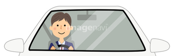 車通勤 の画像素材 人物 イラスト Cgの写真素材ならイメージナビ