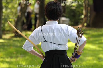 スポーツ 武道 格闘技 弓道 の画像素材 写真素材ならイメージナビ