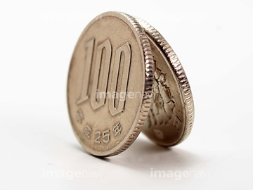 百円玉 の画像素材 サービス業 産業 環境問題の写真素材ならイメージナビ