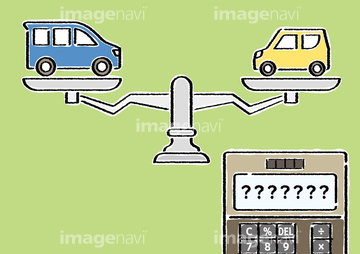 自動車 軽自動車 乗用車 イラスト の画像素材 自動車 乗り物 交通のイラスト素材ならイメージナビ