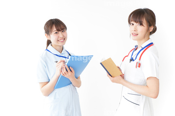看護学生 笑顔 かわいい の画像素材 医療 福祉の写真素材ならイメージナビ