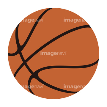 バスケットボールボール の画像素材 ライフスタイル イラスト Cgの写真素材ならイメージナビ
