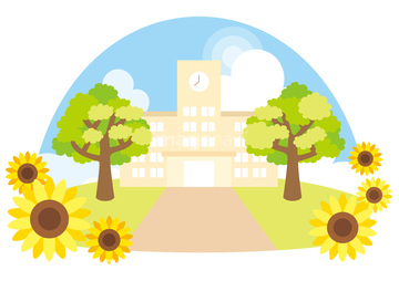 季節のイラスト ひまわり かわいい イラスト の画像素材 花 植物 イラスト Cgのイラスト素材ならイメージナビ