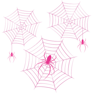かわいい 蜘蛛 ピンク色 の画像素材 季節 イベント イラスト Cgの写真素材ならイメージナビ