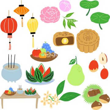秋のイメージ総特集11 秋のイラスト 秋の果物のイラスト アジア料理 イラスト の画像素材 洋食 各国料理 食べ物の写真素材ならイメージナビ