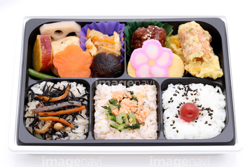 弁当 幕の内弁当 写真 の画像素材 季節 形態別食べ物 食べ物の写真素材ならイメージナビ