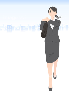 イラスト リクルートスーツ の画像素材 人物 イラスト Cgのイラスト素材ならイメージナビ