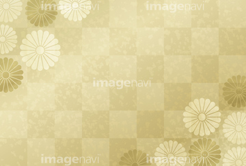 年賀状背景 レトロ の画像素材 花 植物 イラスト Cgの写真素材ならイメージナビ