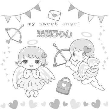 フラッグガーランド 明るい 明暗 の画像素材 テーマ イラスト Cgの写真素材ならイメージナビ