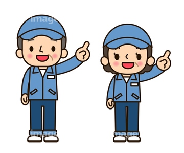 工場 作業員 イラスト シニア の画像素材 人物 イラスト Cgのイラスト素材ならイメージナビ