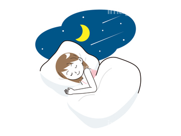 睡眠 イラスト かわいい 熟睡 の画像素材 テーマ イラスト Cgのイラスト素材ならイメージナビ