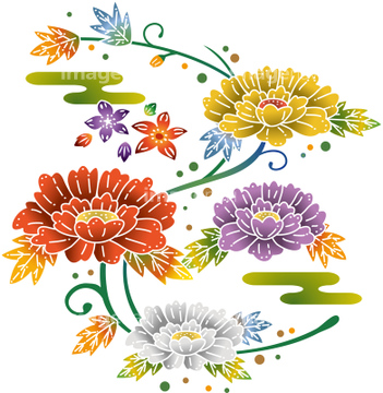 画像素材 花 植物 イラスト Cgの写真素材ならイメージナビ