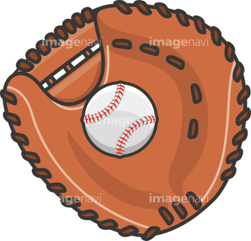 キャッチャーミット の画像素材 球技 スポーツの写真素材ならイメージナビ