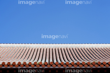 赤瓦 暑い の画像素材 エクステリア 建具の写真素材ならイメージナビ