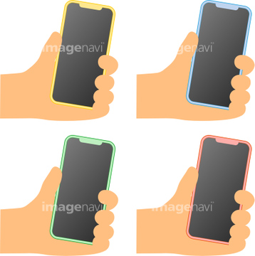 スマートフォン クリップアート もしもし の画像素材 ビジネス イラスト Cgの写真素材ならイメージナビ