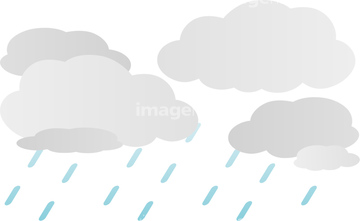 雨 大雨 ロイヤリティフリー イラスト の画像素材 気象 天気 自然 風景のイラスト素材ならイメージナビ