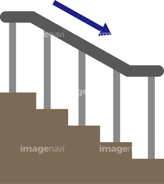 下り階段 の画像素材 人物 イラスト Cgの写真素材ならイメージナビ