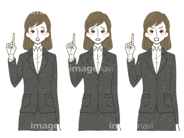 イラスト 女性 悩み スーツ かわいい の画像素材 ビジネス イラスト Cgのイラスト素材ならイメージナビ