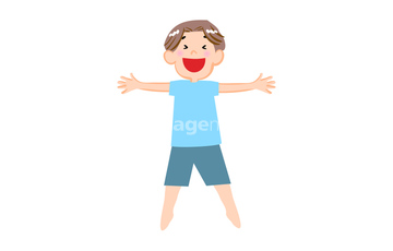 万歳 ほくほく 少ない イラスト の画像素材 ビジネス イラスト Cgのイラスト素材ならイメージナビ
