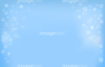 背景イラスト 枠状 冬 の画像素材 自然 風景 イラスト Cgのイラスト素材ならイメージナビ