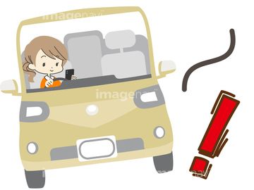事故 イラスト 交通事故 危険 の画像素材 自動車 乗り物 交通のイラスト素材ならイメージナビ