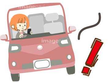 事故 イラスト 交通事故 危険 の画像素材 自動車 乗り物 交通のイラスト素材ならイメージナビ